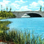 Middle Bridge Jackson Park Chicago in 1905 Vintage Print (7 Sizes)