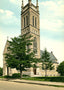 St Mary's Catholic Church, Milford, MA in 1905 Vintage Print (7 Sizes)