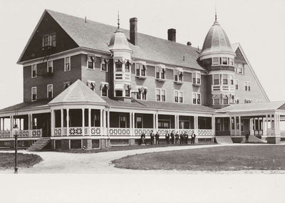 Great Northern Hotel Millinocket Maine in 1905 Vintage Photo (7 Sizes)