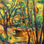 Millstone and Cistern Under Trees 1894 by Paul Cezanne Art Print (6 Sizes)