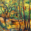 Millstone and Cistern Under Trees 1894 by Paul Cezanne Art Print (6 Sizes)