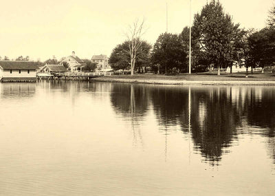 Miles River Near Easton MD in 1905 Photo Print (7 Sizes) - Premium Print