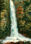 Mill Creek Falls Oregon in 1908 Vintage Print (7 Sizes) - Restored