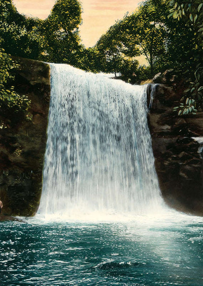 Minneopa Falls Mankato MN in 1906 Vintage Print (7 Sizes) - Reproduction