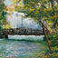 Minnehaha Falls from the Glen in 1906 Art Print (7 Sizes) - Archival Paper