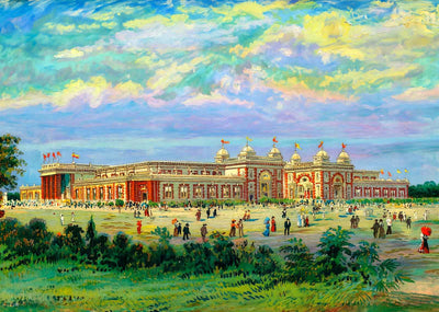 Mines and Metallurgy Building in 1907 Art Print (7 Sizes) - Acid Free