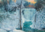 Minnehaha Falls in Winter in 1906 Art Print (7 Sizes) - Premium Print