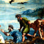 Miraculous Draught of Fishes Fine Art Print 1515 Painting by Raphael (6 Sizes)