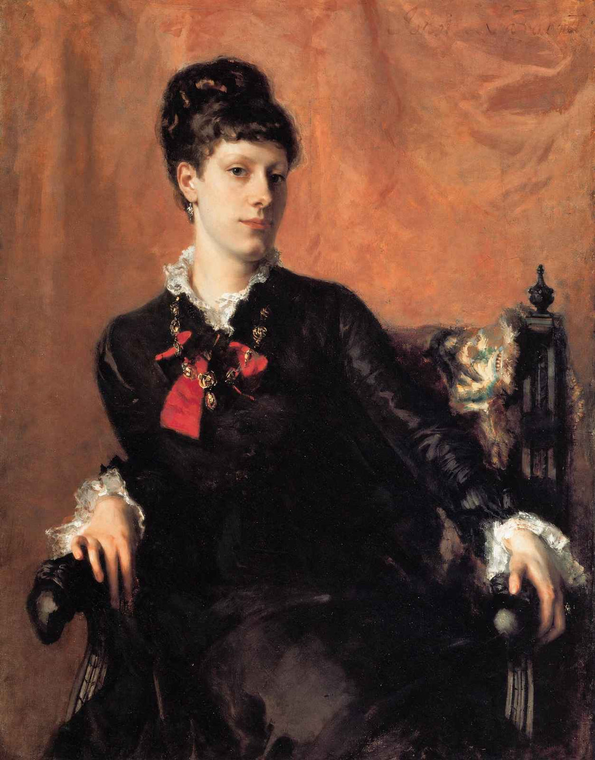 Miss Frances Sherborne Ridley Watts 1877 by Sargent Art Print (6 Sizes)