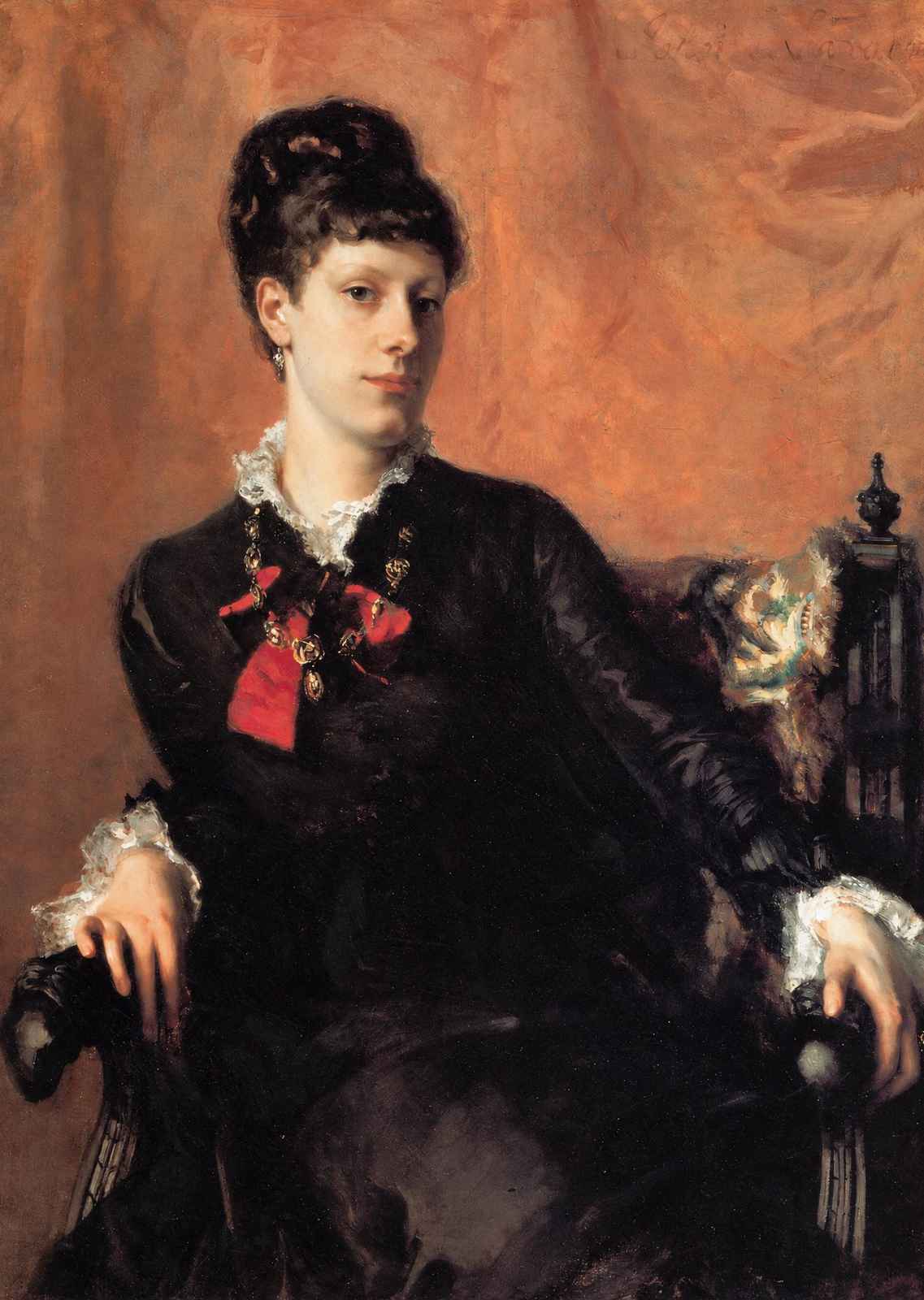 Miss Frances Sherborne Ridley Watts 1877 by Sargent Art Print (6 Sizes)
