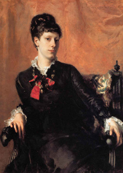 Miss Frances Sherborne Ridley Watts 1877 by Sargent Art Print (6 Sizes)