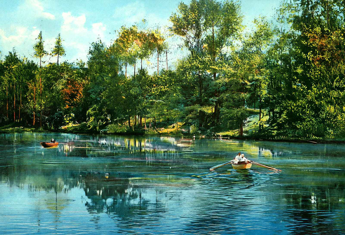 Dog River Mobile Alabama in 1906 Vintage Print (7 Sizes) - Premium Print