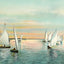 Sunrise on Mobile Bay in 1905 Vintage Print (7 Sizes) - Acid Free