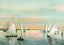Sunrise on Mobile Bay in 1905 Vintage Print (7 Sizes) - Acid Free