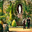 Grotto of Lourdes Spring Hill College in 1909 Vintage Print (7 Sizes)