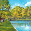 Spring Hill College Lake Mobile Alabama in 1909 Vintage Print (7 Sizes)