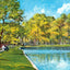 Spring Hill College Lake Mobile Alabama in 1909 Vintage Print (7 Sizes)