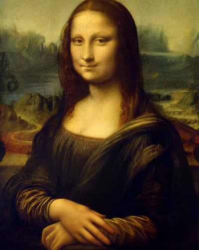 Mona Lisa art print by Leonardo da Vinci (1519)