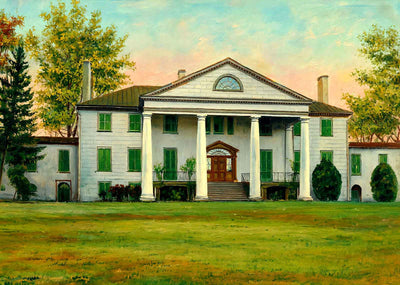 Montpelier Home of James Madison VA in 1908 Art Print (7 Sizes) - Retouched