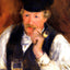 Monsieur Fornaise Art Print 1875 Painting by Pierre-Auguste Renoir (6 Sizes)