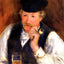 Monsieur Fornaise fine art print by Pierre-Auguste Renoir (1875)