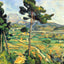 Mont Sainte-Victoire and the Viaduct of the Arc River 1885 Print (6 Sizes)