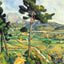 Mont Sainte-Victoire and the Viaduct of the Arc River 1885 Print (6 Sizes)