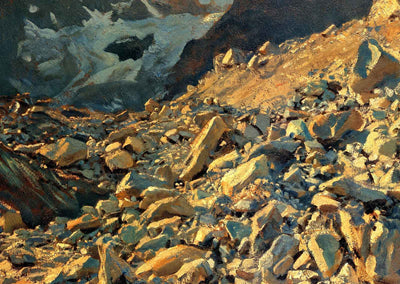 Moraine Fine Art Print 1909 Painting by John Singer Sargent (6 Sizes)