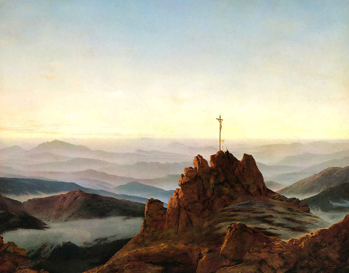Morning in Riesengebirge 1811 by Caspar David Friedrich Art Print (6 Sizes)
