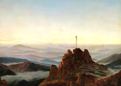 Morning in Riesengebirge 1811 by Caspar David Friedrich Art Print (6 Sizes)