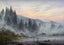 Morning 1821 Painting by Caspar David Friedrich Art Print (6 Sizes)