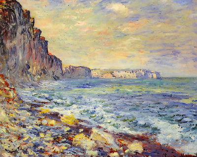 Morning by the Sea art print by Claude Monet (1881)