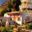 Mosque in Algiers 1882 by Pierre-Auguste Renoir Fine Art Print (6 Sizes)