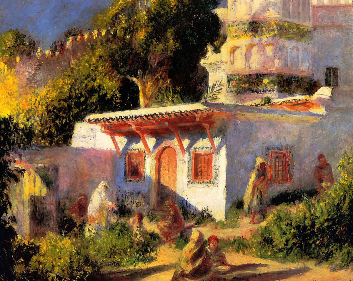 Mosque in Algiers fine art print by Pierre-Auguste Renoir (1882)