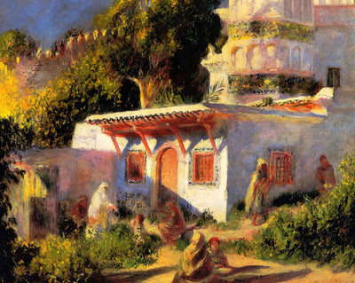 Mosque in Algiers fine art print by Pierre-Auguste Renoir (1882)