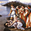 Moses Saved from the Water Art Print 1519 Painting by Raphael (6 Sizes)