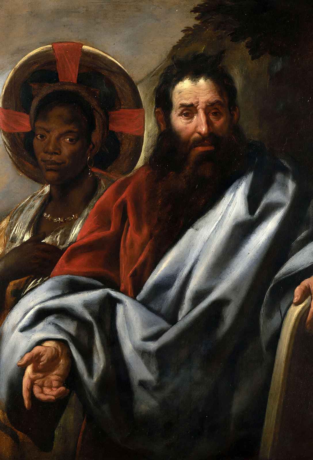 Moses & Zipporah Painting by Jacob Jordaens Bible Art Print (6 Sizes)