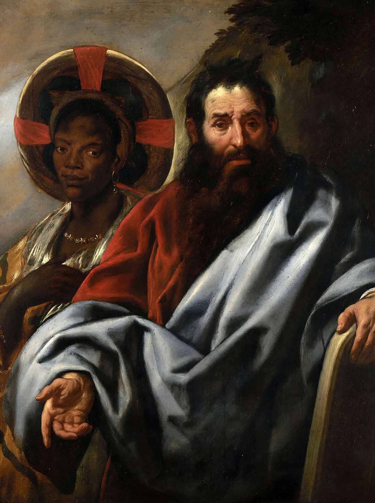 Moses & Zipporah Painting by Jacob Jordaens Bible Art Print (6 Sizes)