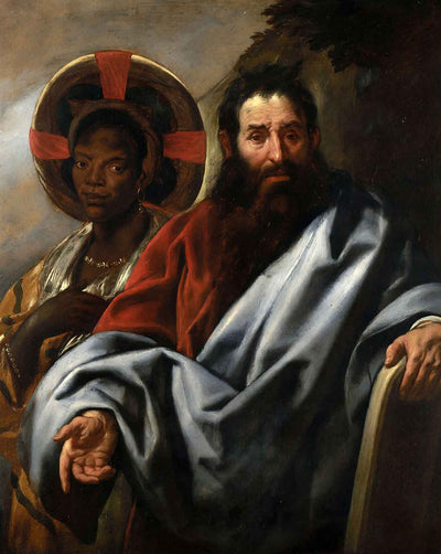 Moses & Zipporah painting print by Jacob Jordaens