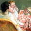 Mother and Children 1901 Painting by Mary Cassatt Art Print (6 Sizes)