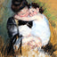 Mother and Child Fine Art Print 1900 Painting by Mary Cassatt (6 Sizes)