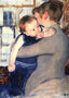 Mother and Child Art Print 1889 Painting by Mary Cassatt (6 Sizes)