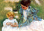 Mother Playing with Her Child 1899 Painting by Mary Cassatt Art Print (6 Sizes)