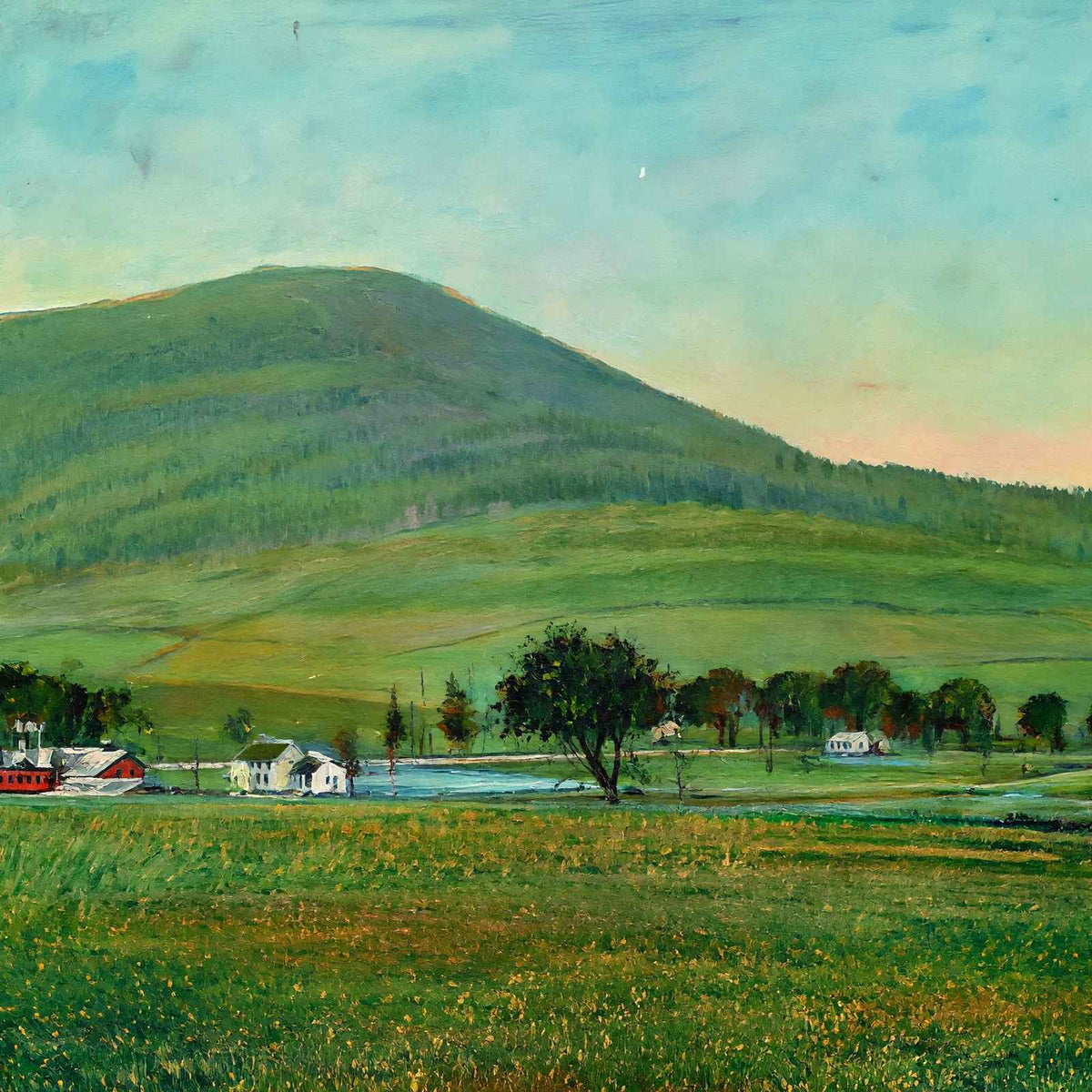 Mount Anthony Bennington VT in 1907 Art Print (7 Sizes) - Archival Paper