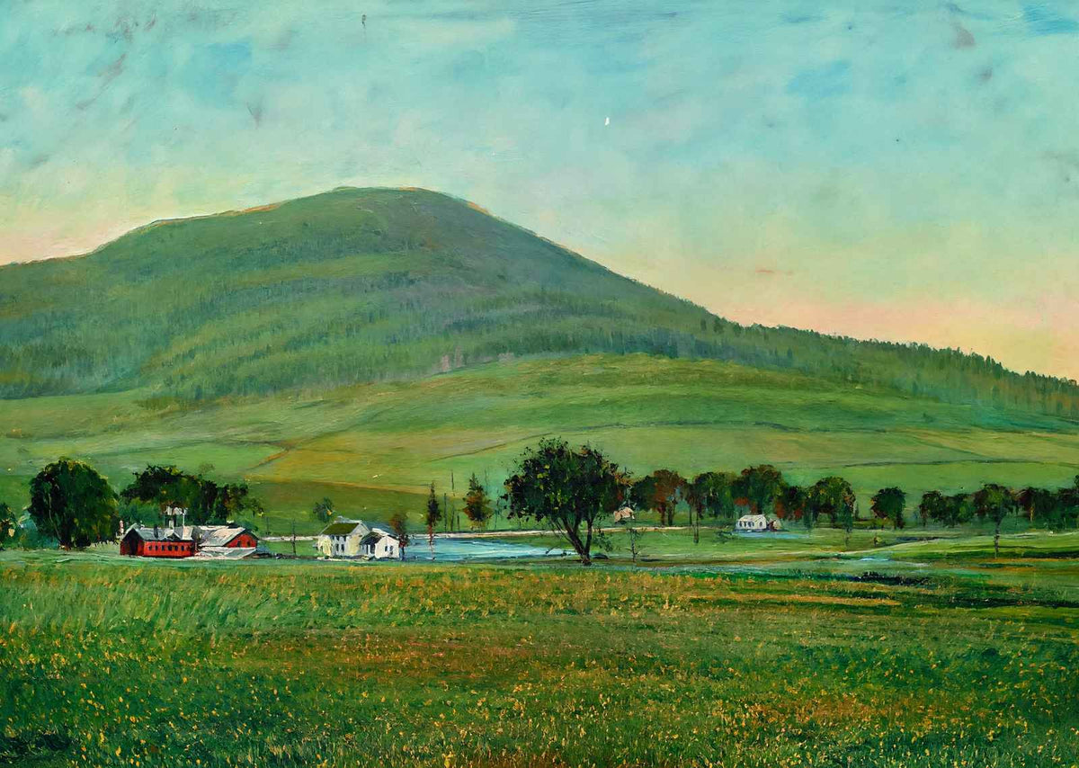Mount Anthony Bennington VT in 1907 Art Print (7 Sizes) - Archival Paper