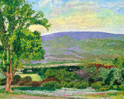 Mount Equinox in Manchester in 1908 art print