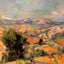 Mount Sainte-Victoire Seen from Gardanne Art Print 1886 by Cezanne (6 Sizes)