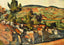 Mountains in Provence Fine Art Print 1890 Painting by Paul Cezanne (6 Sizes)