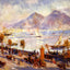 Mount Vesuvius in the Morning 1881 by Pierre-Auguste Renoir Art Print (6 Sizes)