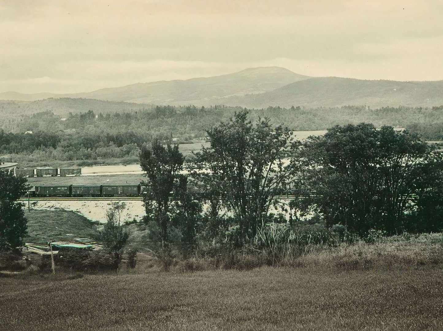 Mount Prospect Plymouth NH in 1905 Vintage Print (7 Sizes) - Acid Free